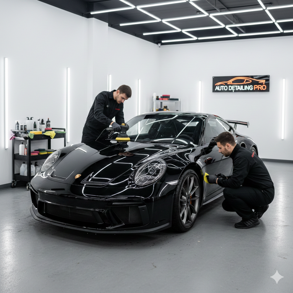 detailling nettoyage voiture lustrage